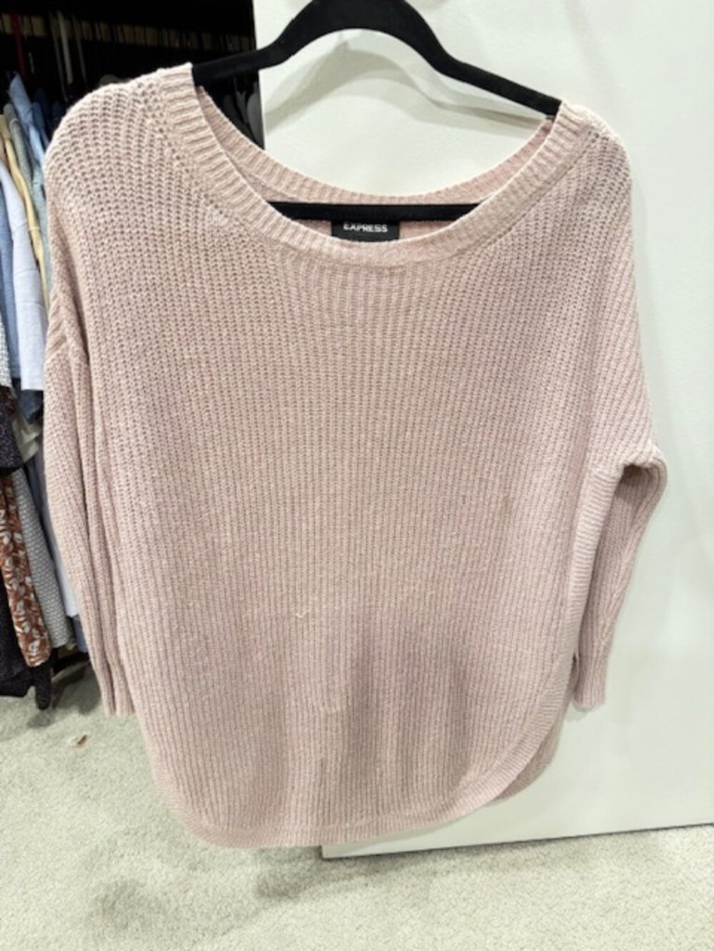 Light Tan Sweater Shirt